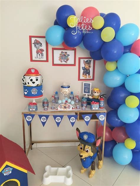 Pingl Sur Anniversaire Pat Patrouille Paw Patrol Kit