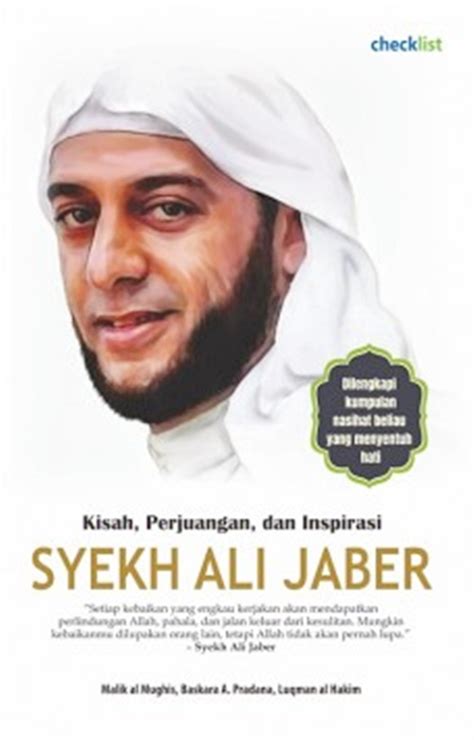 Jual Buku Syekh Ali Jaber Kisah Perjuangan Dan Inspirasi Karya