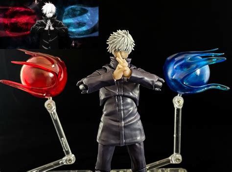 SH Figuarts Jujutsu Kaisen Gojo Satoru Red And Blue Effect EFFECT ONLY