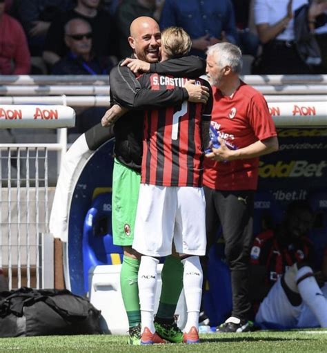 Reina S AC Milan Match Shirt 2018 19 CharityStars