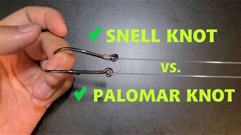 SNELL KNOT vs PALOMAR KNOT | Which is Stronger? - YouTube | Palomar ...