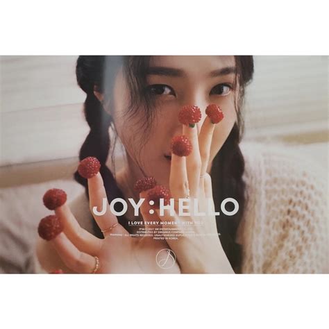 Official Red Velvet Joy Hello POB Posters Shopee Philippines