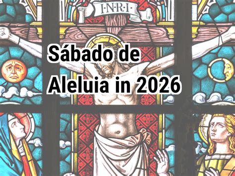 Sabado De Aleluia E Feriado - Sábado de Aleluia 2026 | Calendar Center
