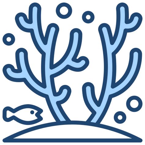 Coral Reef Free Animals Icons
