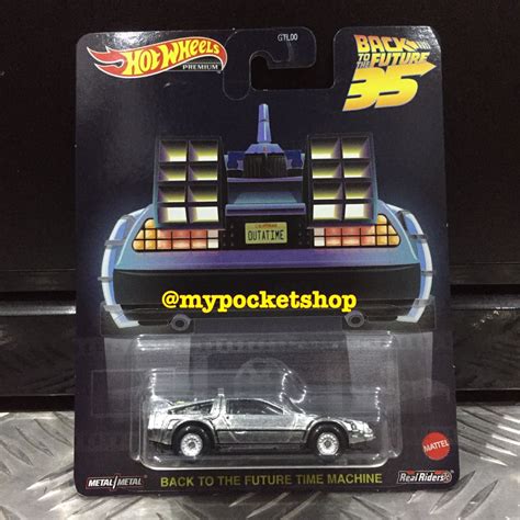 Hot Wheels BACK TO THE FUTURE TIME MACHINE 2020 Hotwheels BTTF 35th Anniversary Amazon