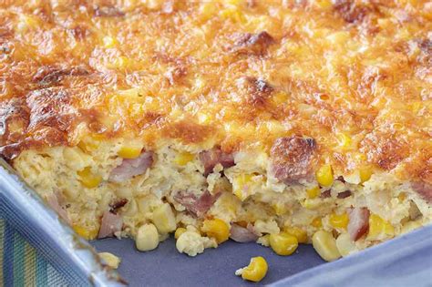 Ham And Corn Brunch Casserole Recipe Hidden Valley® Ranch