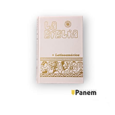 Biblia Latinoamericana Bolsillo con Uñero Recuerdos Panem