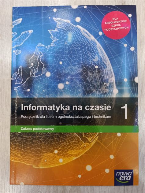 Informatyka Na Czasie Zakres Podstawowy P Ock Kup Teraz Na