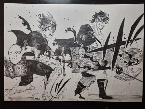 Asta And Yami Calinelt Illustrations Art Street