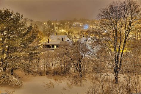 Dexter Maine After Snowfall Maine Acadia Maine Before Sunrise