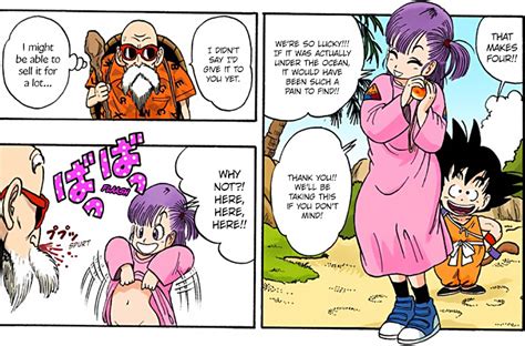 Bulma Flashes Roshi Agreeing To Exposure