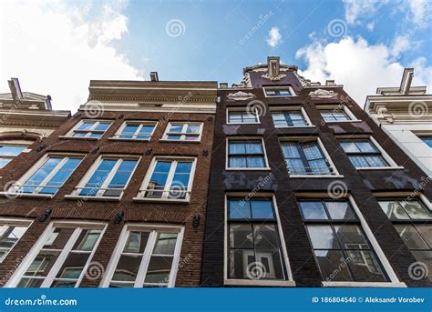 Traditional Dutch Architecture Colorful Houses in Amsterdam ...