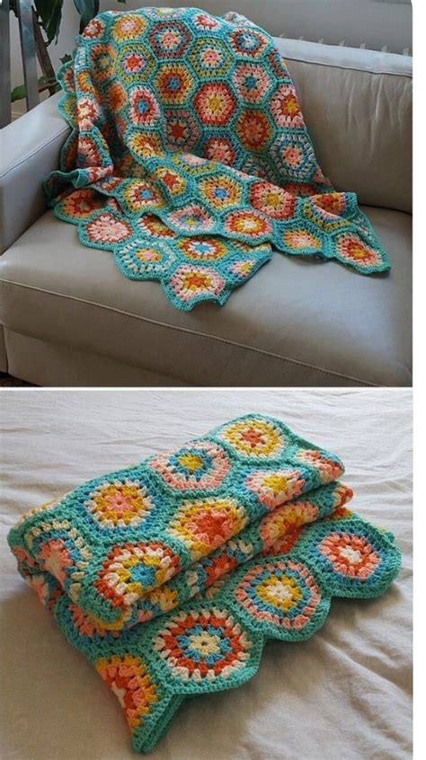 Colorful Frida S Flowers Crochet Blanket Ideas Artofit