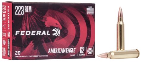 Federal Premium FULL METAL JACKET .223 Remington 62 grain Full Metal ...