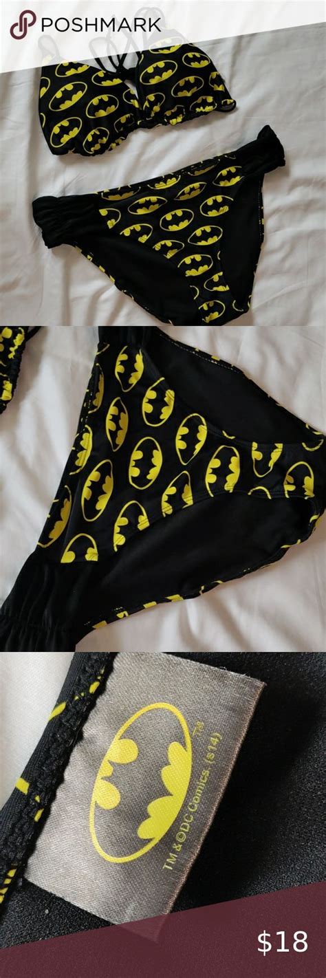 Batman Reversible Bikini Reversible Bikinis Bikinis Style