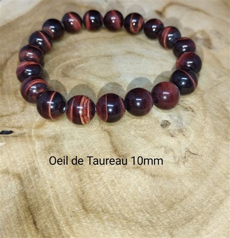 Bracelet Oeil De Taureau Mm Les Soins De Mylie