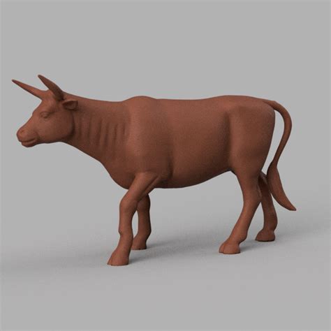 Fichier Stl Bull Taureau Objet Imprimable En D T L Chargercults