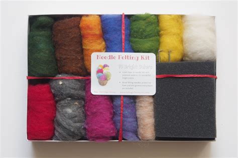 Needle Felting Kit Beginner Wool Starter Kit Tools