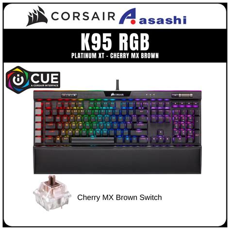 Corsair K Rgb Platinum Xt Mechanical Gaming Keyboard Cherry Mx