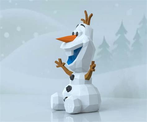 Olaf 3d Model