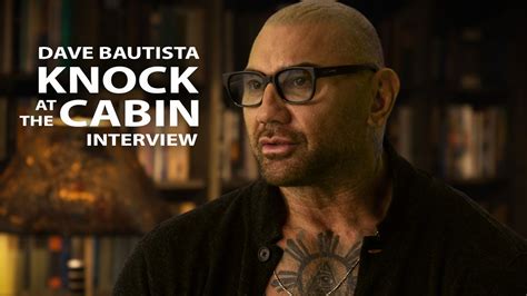 Dave Bautista Knock At The Cabin Interview Youtube