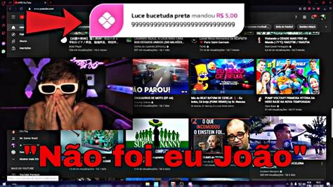 Falaram Da M E Do Jo O Caetano Na Live E O Taspio Fez Isso Youtube