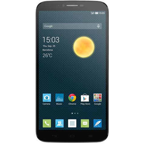 Telefon Mobil ALCATEL ONETOUCH Hero 2 16GB 4G Blue Black EMAG Ro