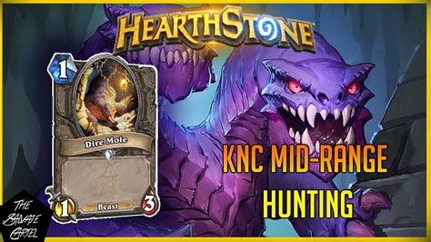 HEARTHSTONE MY FIRST KnC MID RANGE HUNTER DECK YouTube