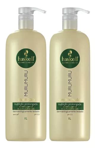 Kit Haskell Murumuru Shampoo Condicionador 1l Nutrição MercadoLivre