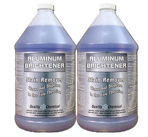 Aluminum Cleaner Brightener Restorer 2 Gallon Case Walmart