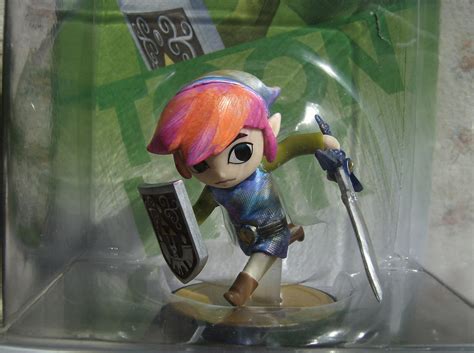 Toon Link Custom Amiibo By Edjka On Deviantart