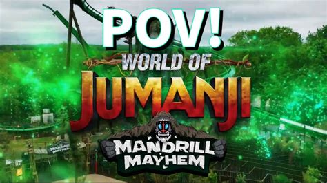 Mandrill Mayhem Pov World Of Jumanji Chessington World Of