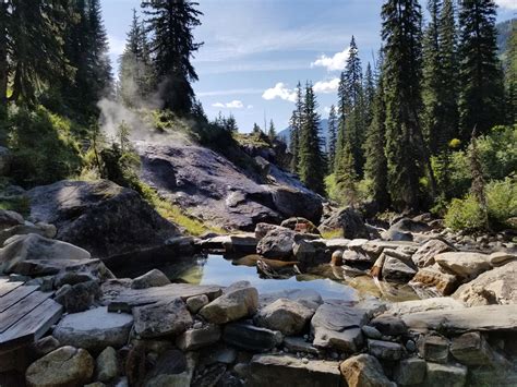 Dewar Creek Hot Springs 50 Or 60km On Backroads Then A 10km Hike One