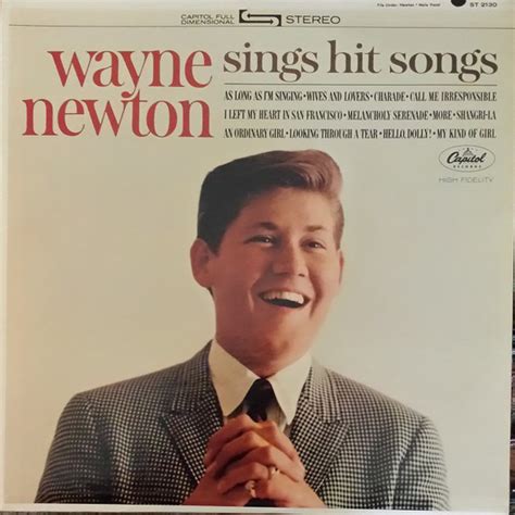 Wayne Newton - Sings Hit Songs - Used Vinyl - High-Fidelity Vinyl ...