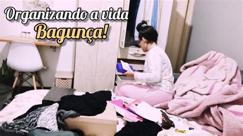 morandosozinha BAGUNÇA NO QUARTO ORGANIZANDO TUDO FAXINA PESADA