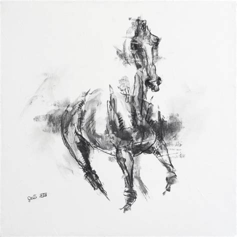 Equine Nude P Drawing By Benedicte Gele Saatchi Art