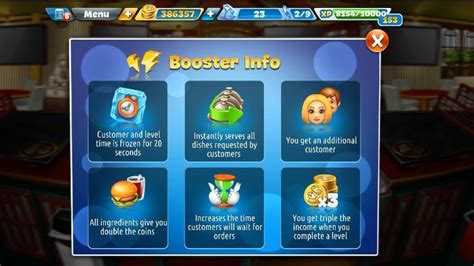 Cooking Fever The Booster Update 2023 YouTube