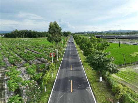 农村道路“焕”新颜 铺就乡村振兴幸福路——市工建集团助力台山建设“四好农村路”