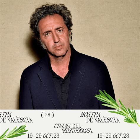 Paolo Sorrentino recogerá la Palmera de Honor de la Mostra de València