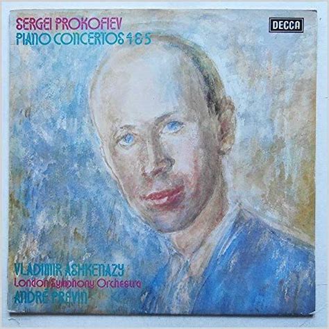 Sergei Prokofiev Sergei Prokofiev Piano Concertos 4 5 LP UK