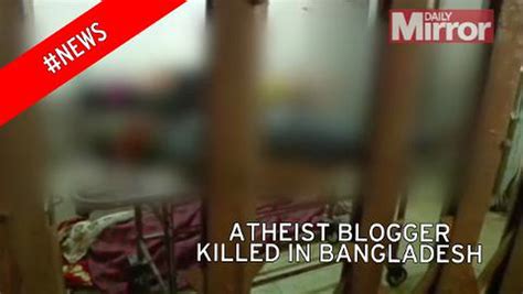 Blogger Washiqur Rahman Babu Hacked To Death With Meat Cleaver For