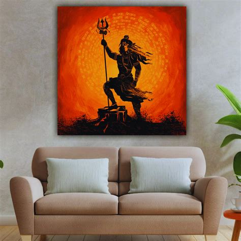 Top 10 Lord Shiva Canvas Painting Mahadev Canvas Painting