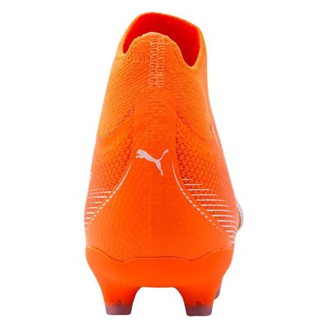 PUMA Ultra Match Laceless FG AG Supercharge Ultra Orange PUMA White