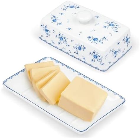 Amazon Fanquare Ceramic Butter Dish With Lid Covered Butter