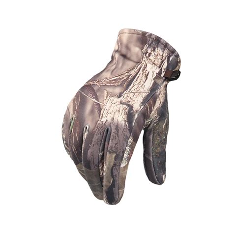 Outdoor Remington Soft Shell Camera Bionic Camouflage Touch Gloves
