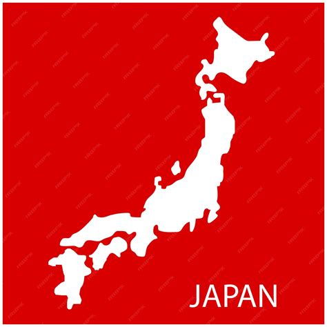Premium Vector Japan Map Icon