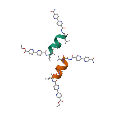 Rcsb Pdb 8gkx Porous Framework Formed By Assembly Of A Bipyridyl