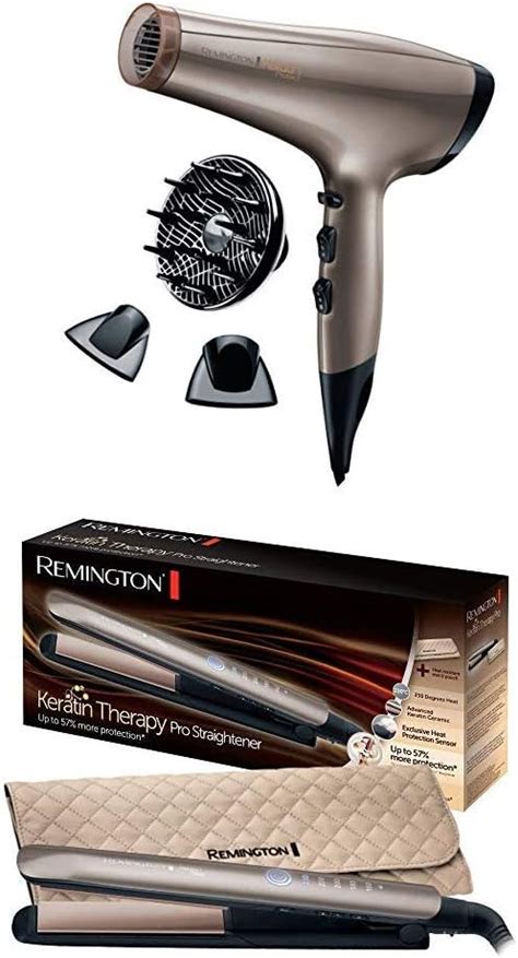 Remington Coffret Cadeau Set De Coiffure S Che Cheveux Keratin