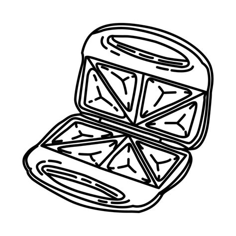 Sandwich Maker Icon Doodle Hand Drawn Or Outline Icon Style 5567395