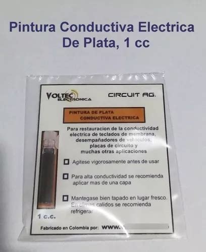 Pintura De Plata Alta Conductividad Electrica Cc